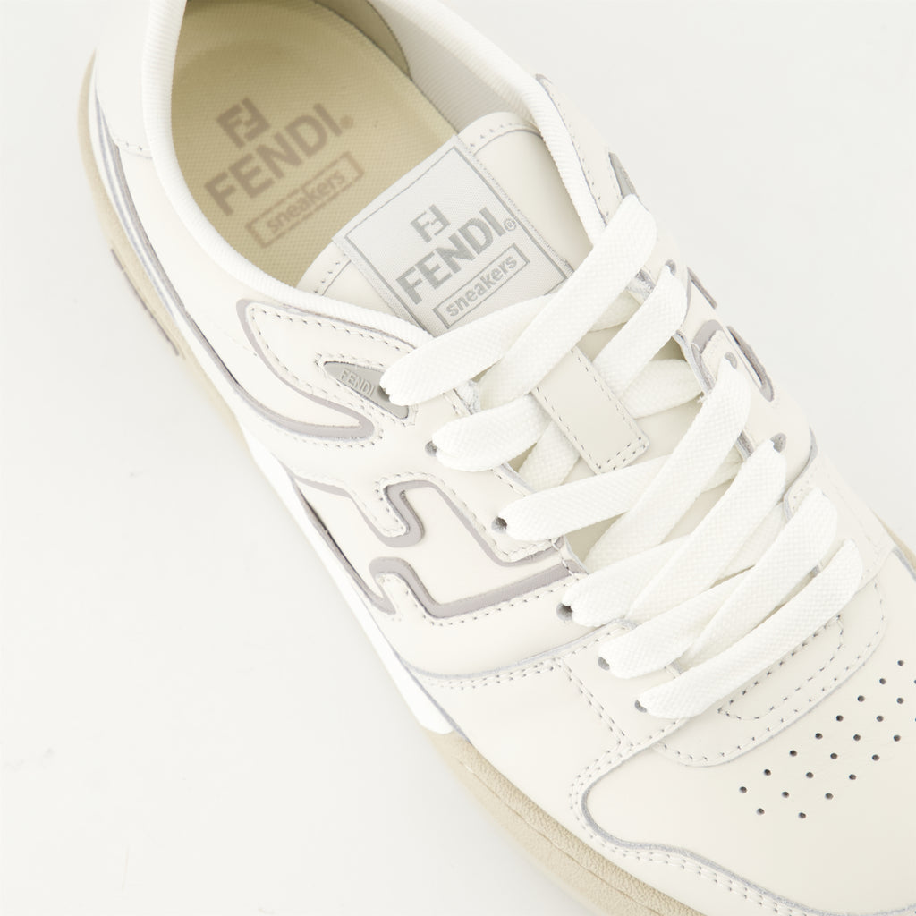 Sneakers Fendi Match Sneakers Fendi Beige Homme