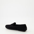 Imagen de los mocasines Gommino de Tod's para Mujer - Temporada Otoño-Invierno 2025 - Vista tres cuartos trasera derecha