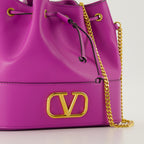 Bucket bags Sac seau VLogo Valentino Garavani Purple Femme