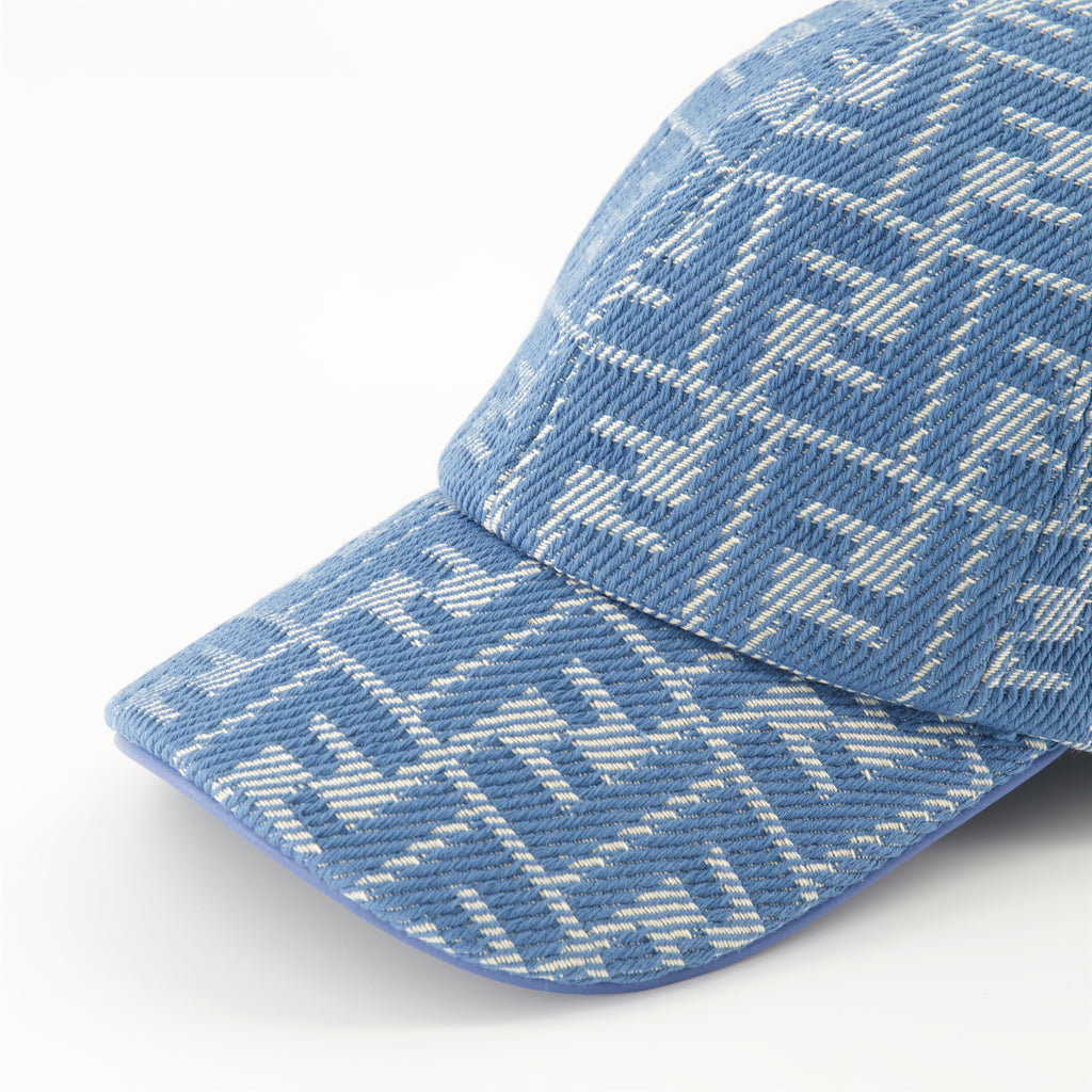 Chapeaux, casquettes et bonnets Casquette FF en denim Fendi Bleu Femme