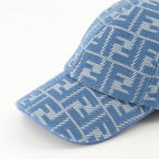Chapeaux, casquettes et bonnets Casquette FF en denim Fendi Bleu Femme