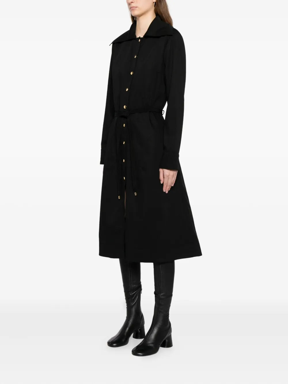 Image de l'article Robe chemise mi-longue de la marque Patou pour Femme - Saison Automne-Hiver 2025 - Vue détaillée_1