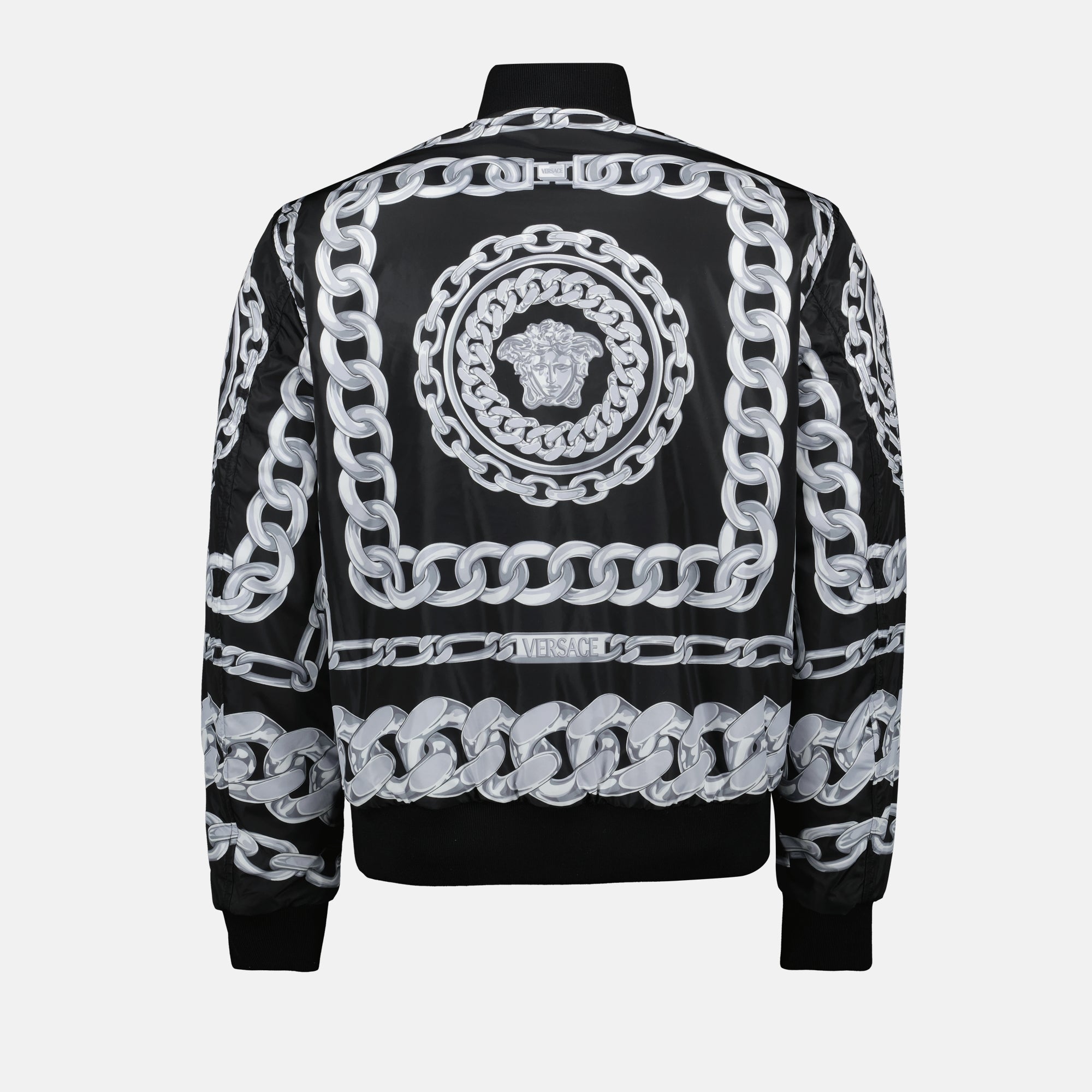 Giacche Giacca bomber reversibile Versace Nero Homme