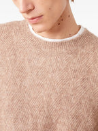 Imagen del suéter Marco de Officine Générale para Hombre - Otoño-Invierno 2025 - Vista Detallada_4