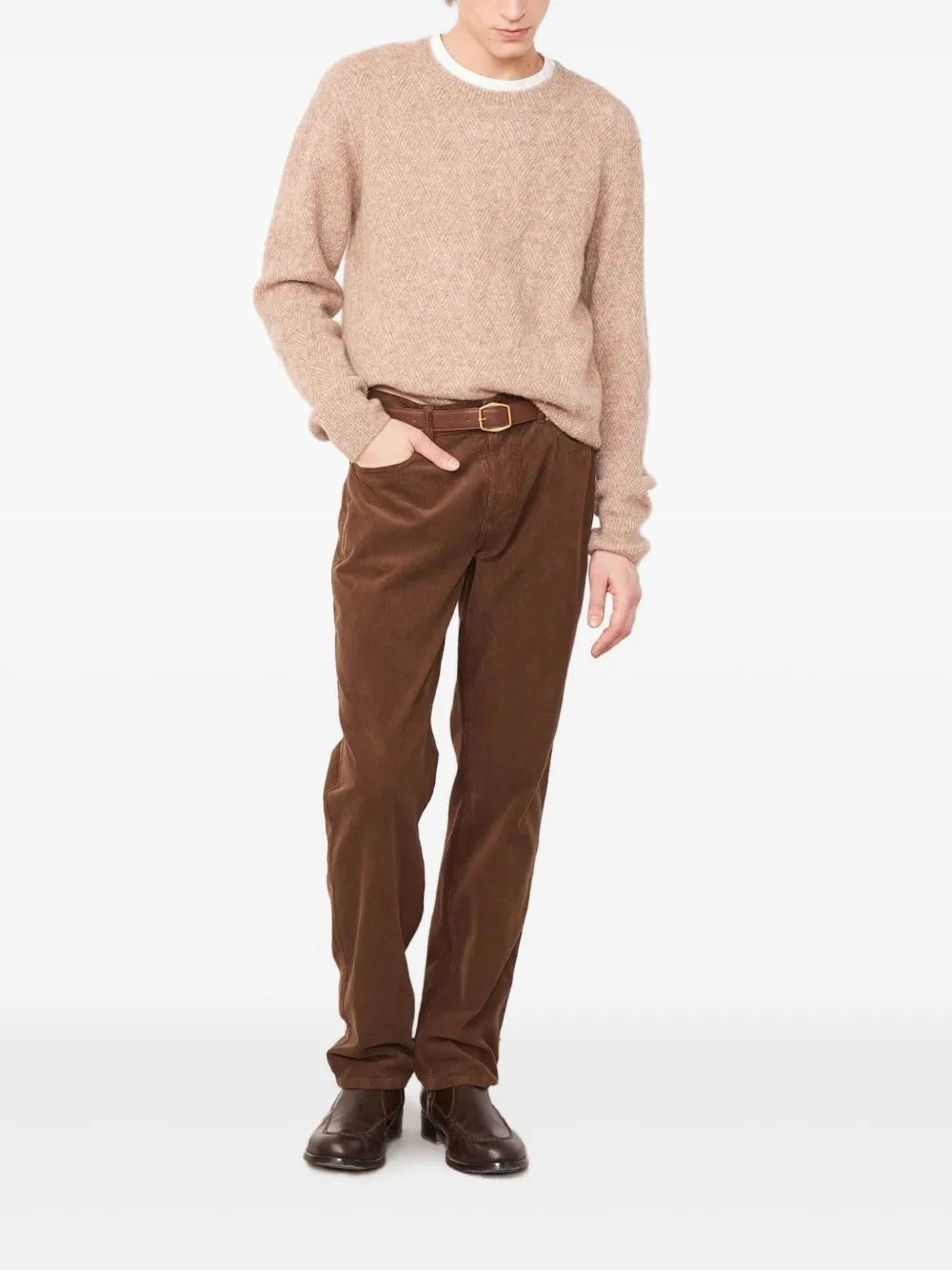 Immagine del pull Marco di Officine Générale per Uomo - Autunno-Inverno 2025 - Vista Posteriore