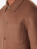 Vestes Chaqueta Hamilton Officine Générale Marron Homme