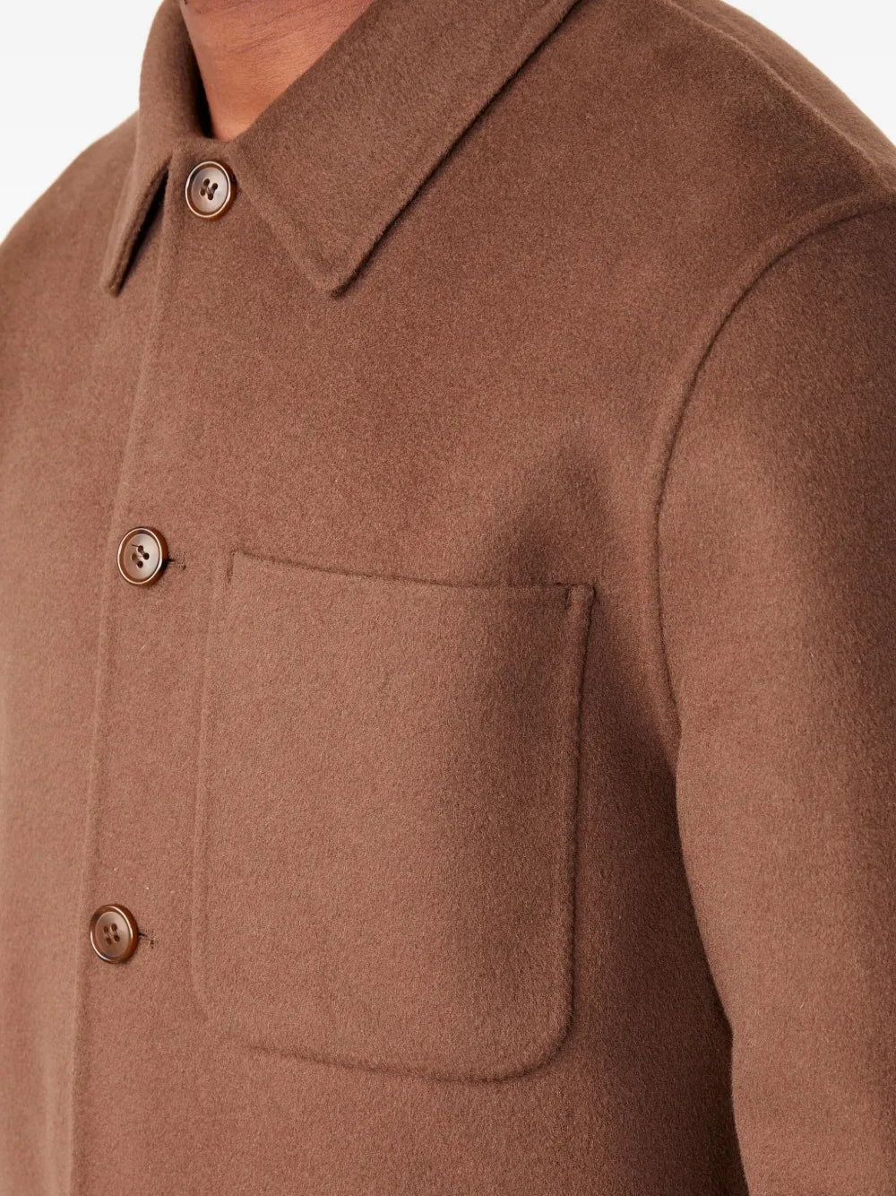 Vestes Veste Hamilton Officine Générale Marron Homme