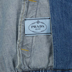 Imagen del artículo Chaqueta de mezclilla azul de la marca Prada para Mujer - Temporada Primavera-Verano 2026 - Vista Detallada_2