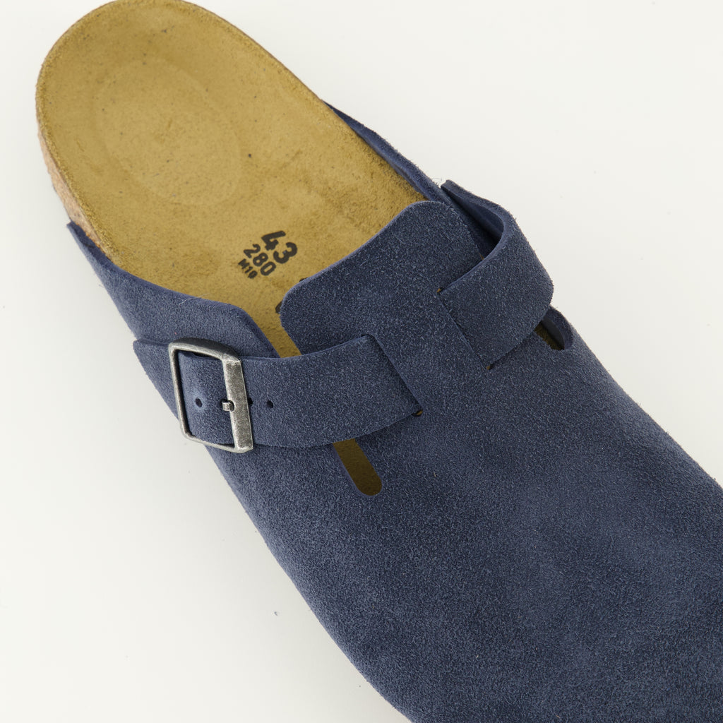 Image de l'article Mules Boston de la marque Birkenstock pour Homme - Saison Automne-Hiver 2025 - Vue détaillée de haut