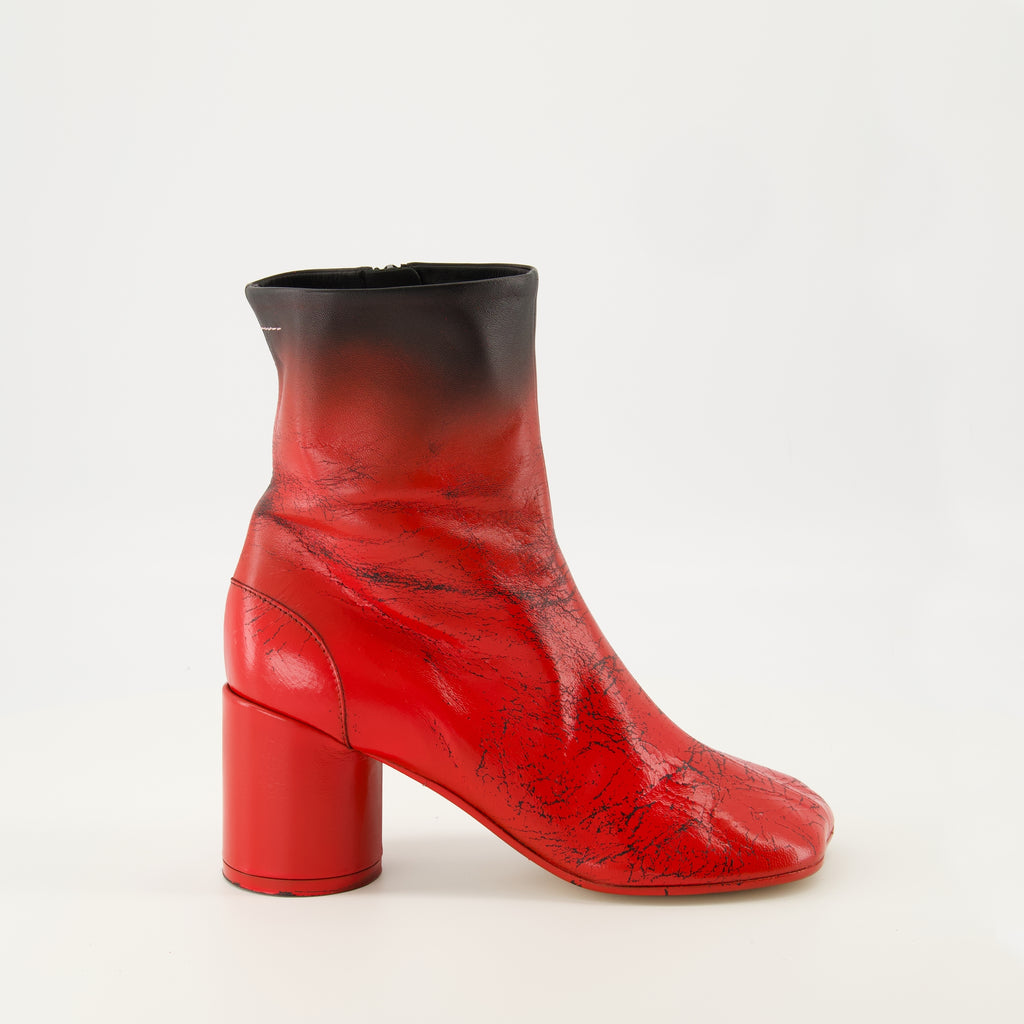 Image of the Anatomic Ankle Boots article by the brand Mm6 for Women - Autumn-Winter Season 2025 - Right side view