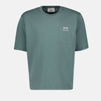 티셔츠 알렉산드레 마티우시 티셔츠 Ami PARIS 녹색 남여공용