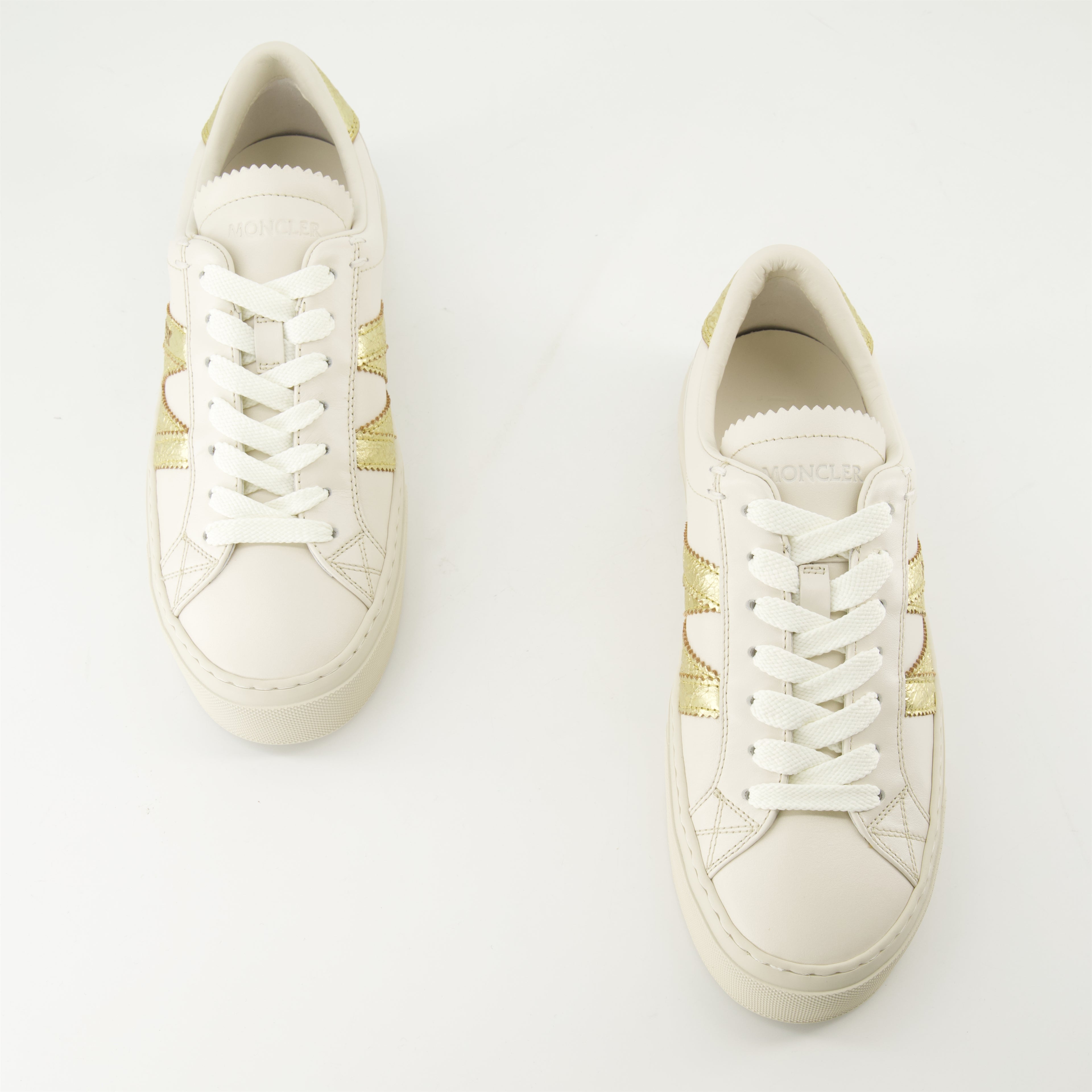 Sneakers Monaco Sneakers Moncler White Femme