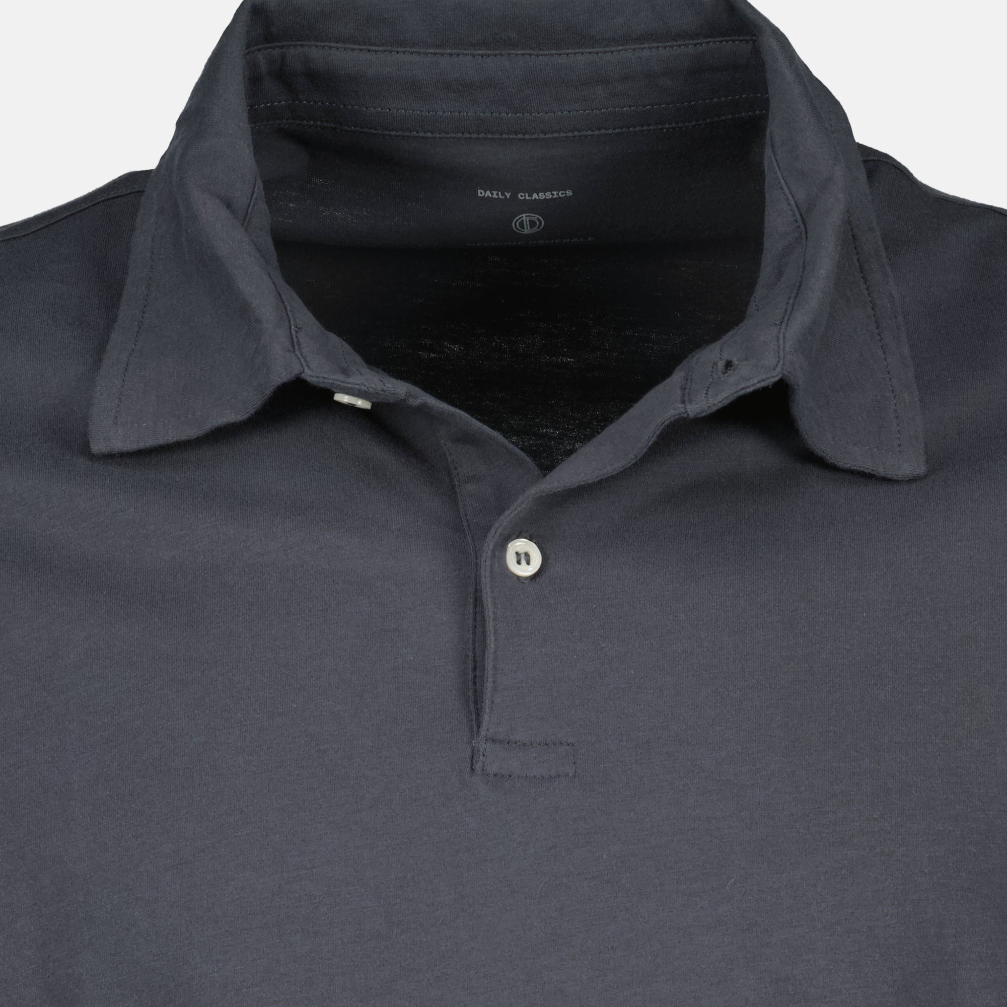 Image de l'article Polo Bruno gris foncé de la marque Officine Générale pour Homme - Saison Printemps-Été 2026 - Vue détaillée_1