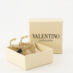 Bijoux Boucles d'oreilles VLogo en métal et cristaux Swarovski® Valentino Garavani Doré Femme
