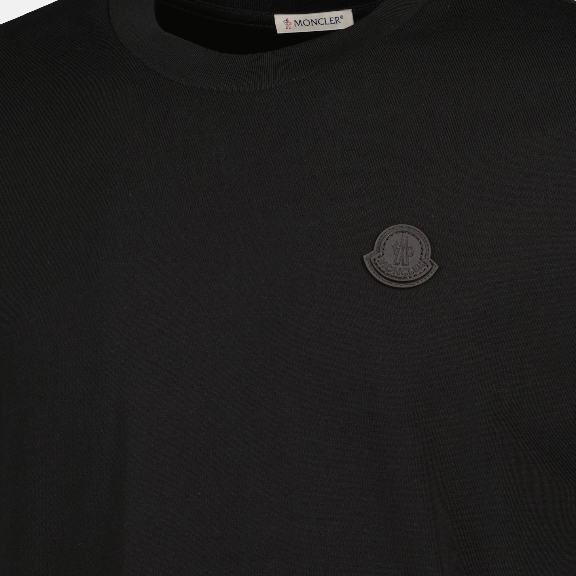 Moncler Leather Logo T-Shirt - Men – myCompañero