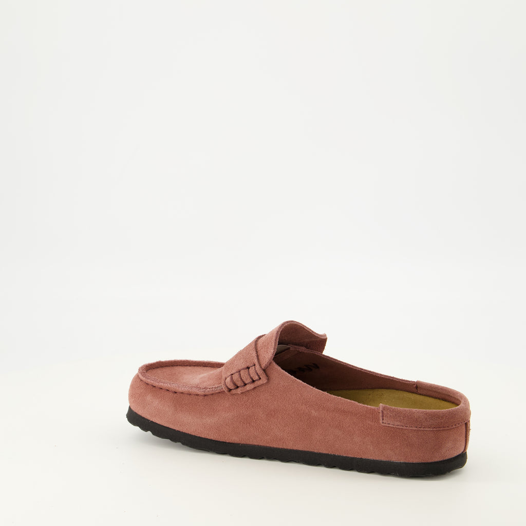 Chaussures ouvertes 네이플스 랩핑 핑크 뮬 Birkenstock Rose Unisexe