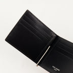 Petite maroquinerie Portefeuille Cassandre Saint Laurent Noir Homme