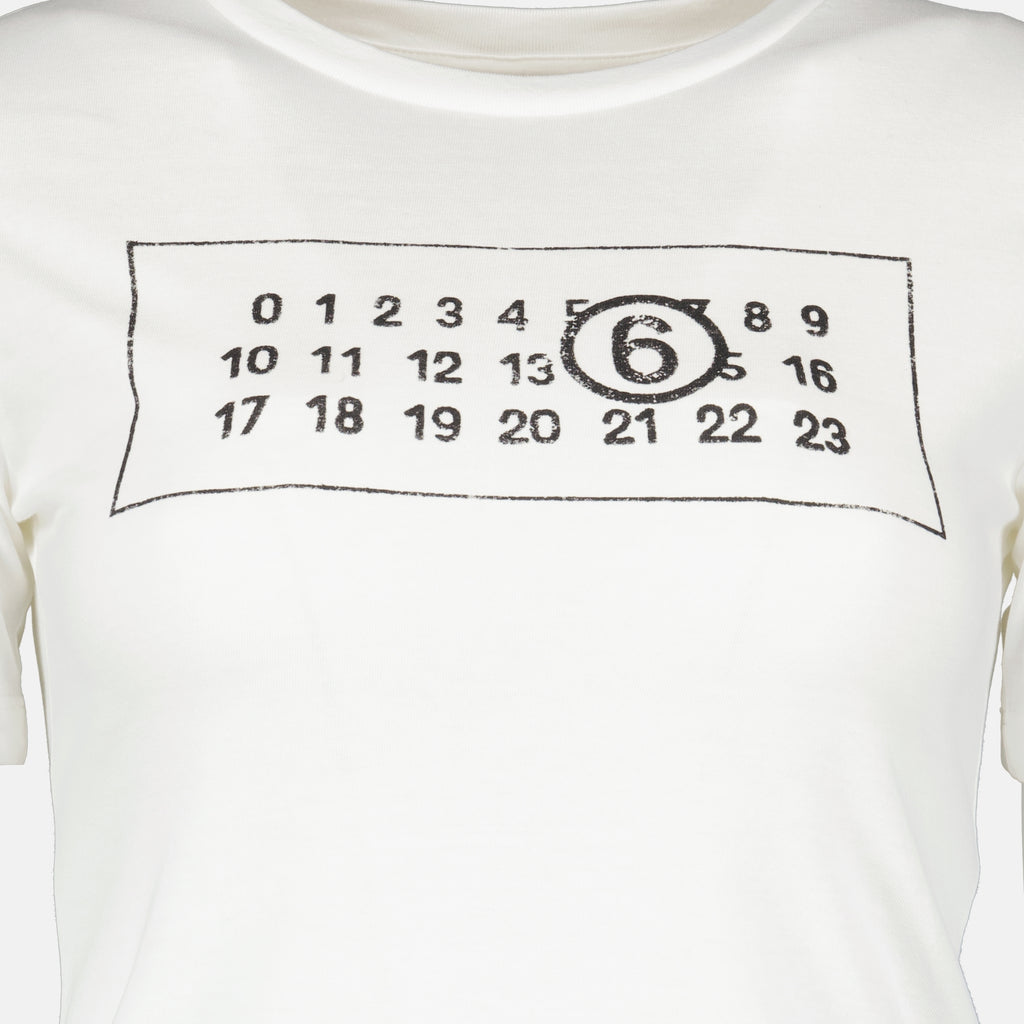 T-shirts Numeric T-shirt Mm6 White Femme