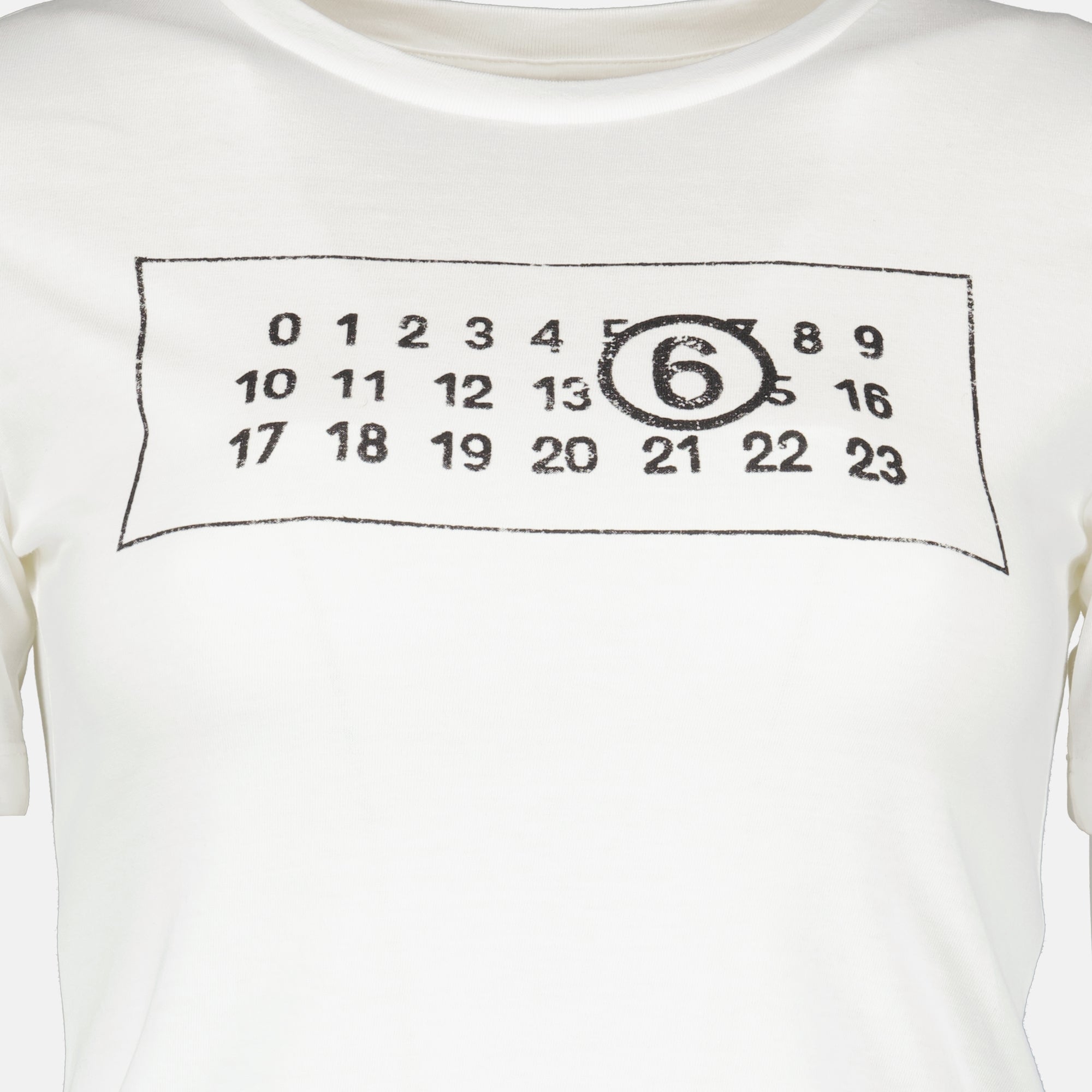 T-shirts Numeric T-shirt Mm6 White Femme