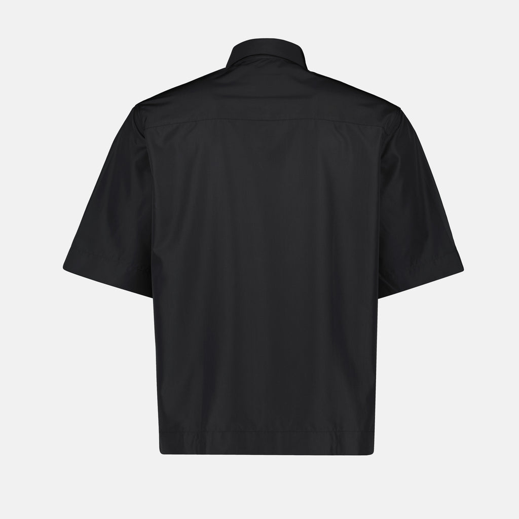 Shirts 4G Zip Shirt Givenchy Black Men
