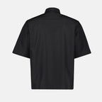 Shirts 4G Zip Shirt Givenchy Black Men