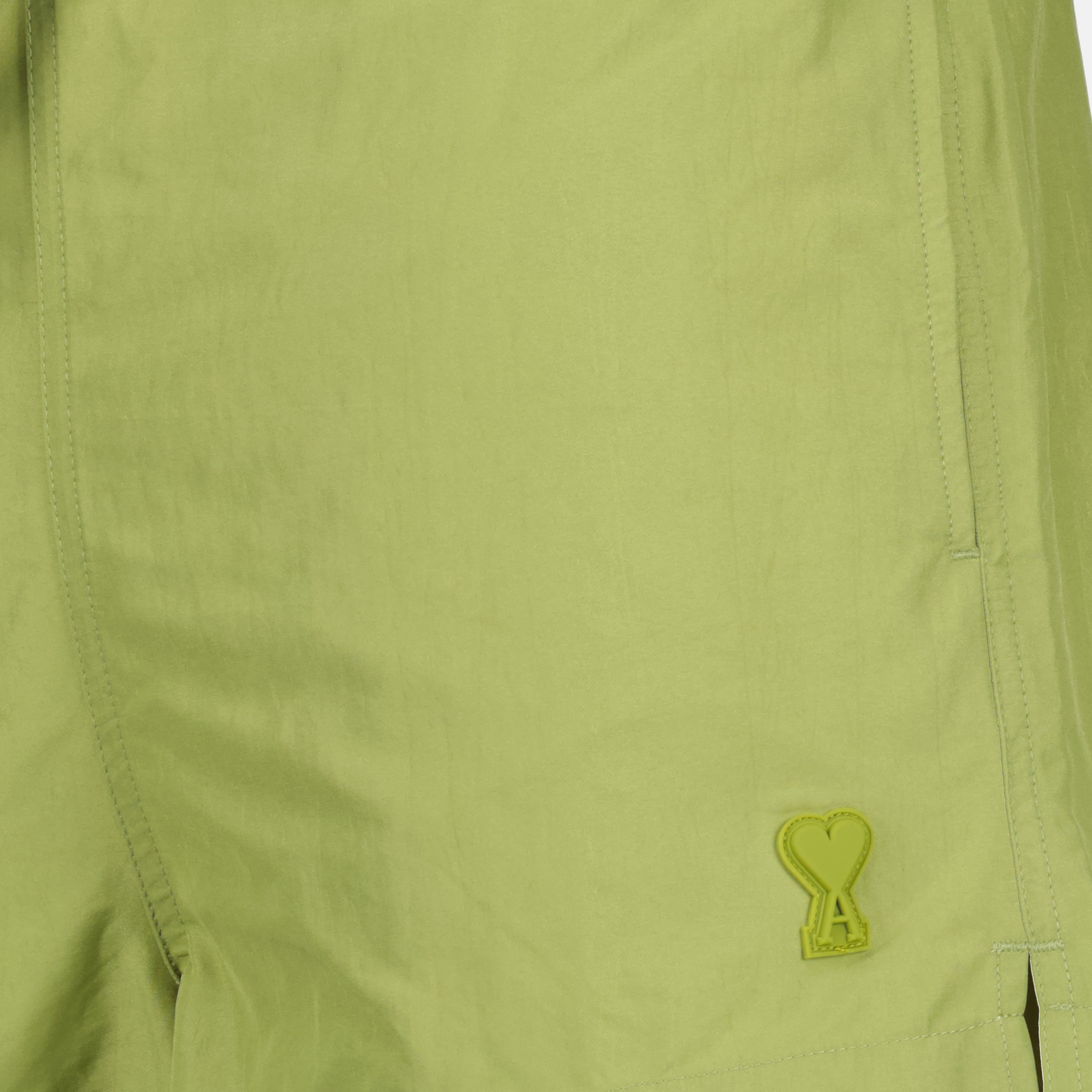 Beachwear Maillot de bain vert en nylon Ami PARIS Vert Homme