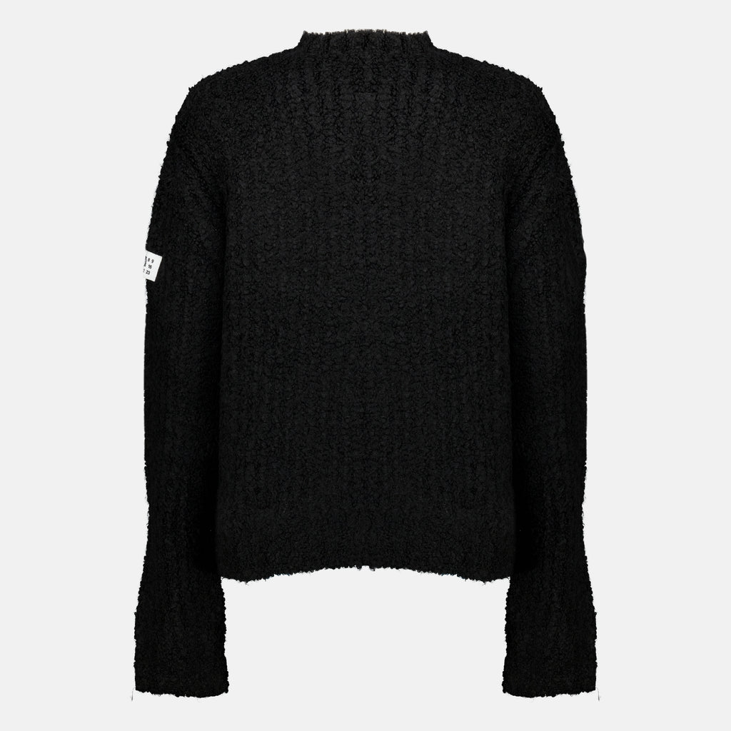 Maille Pull Numeric Schwarz Mm6 Noir Femme
