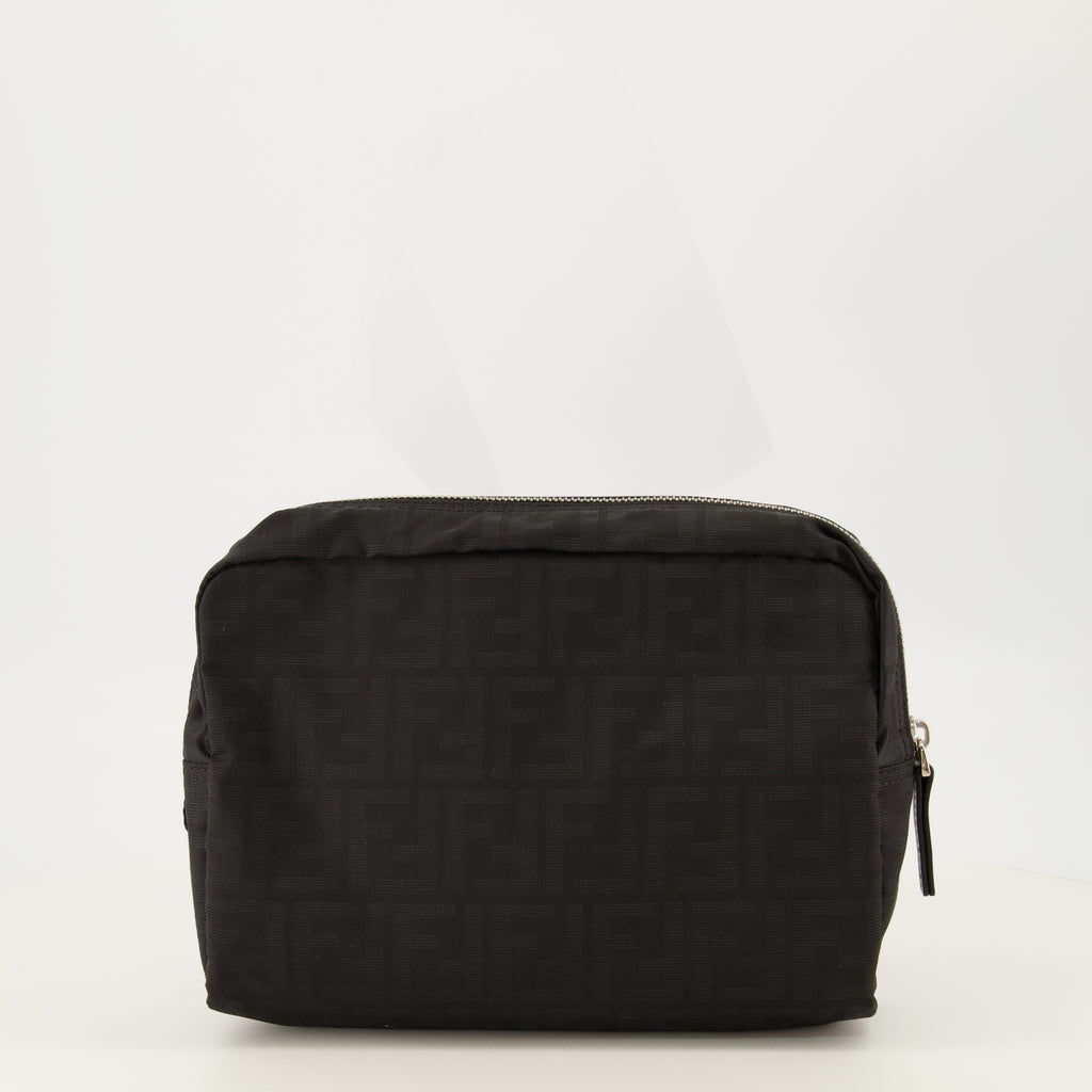 Pochettes Medium Kulturbeutel Fendi Noir Unisexe