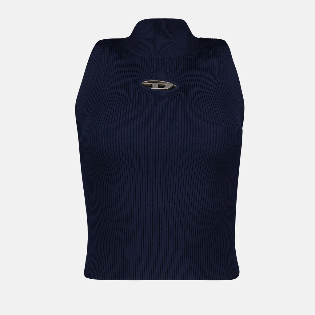 Tops Top M-Onervax à col montant Diesel Blau Femme