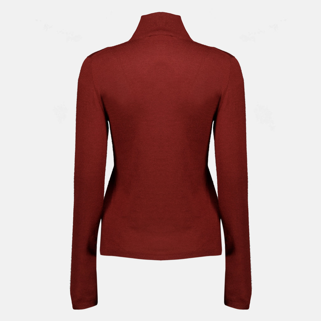 Maille Rotem Rollkragenpullover Max Mara Rouge Femme