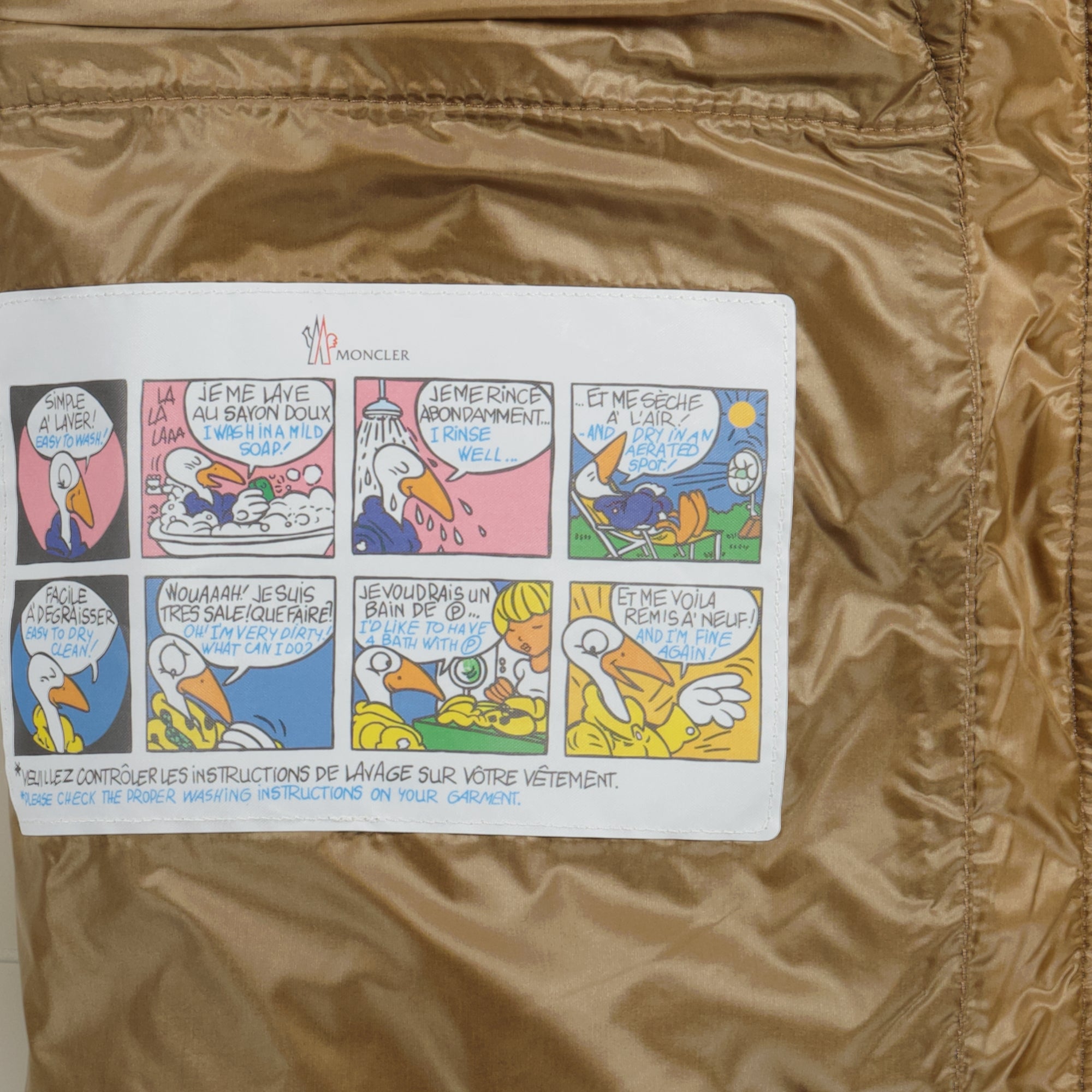 Vestes Tibb Ärmellose Daunenjacke Moncler Beige Homme