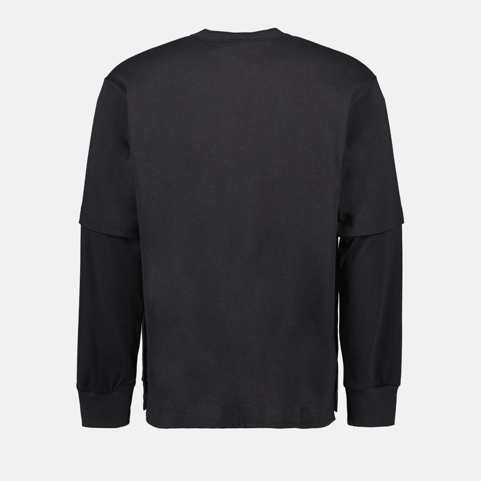 Sweatshirts Sweatshirt en jersey de coton Sacai Gris Homme