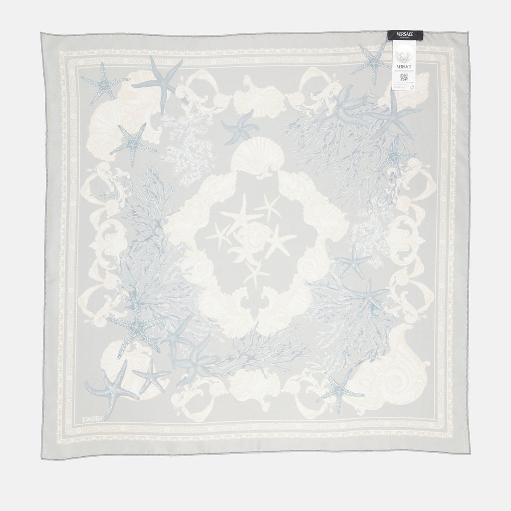 Schals und handschuhe Foulard Barocco Sea Versace Blau Femme