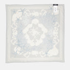 Schals und handschuhe Foulard Barocco Sea Versace Blau Femme