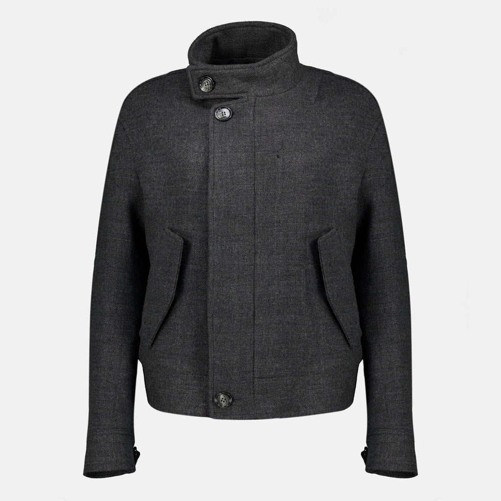 Vestes グレー ハリントンジャケット Ami PARIS Gris Unisexe