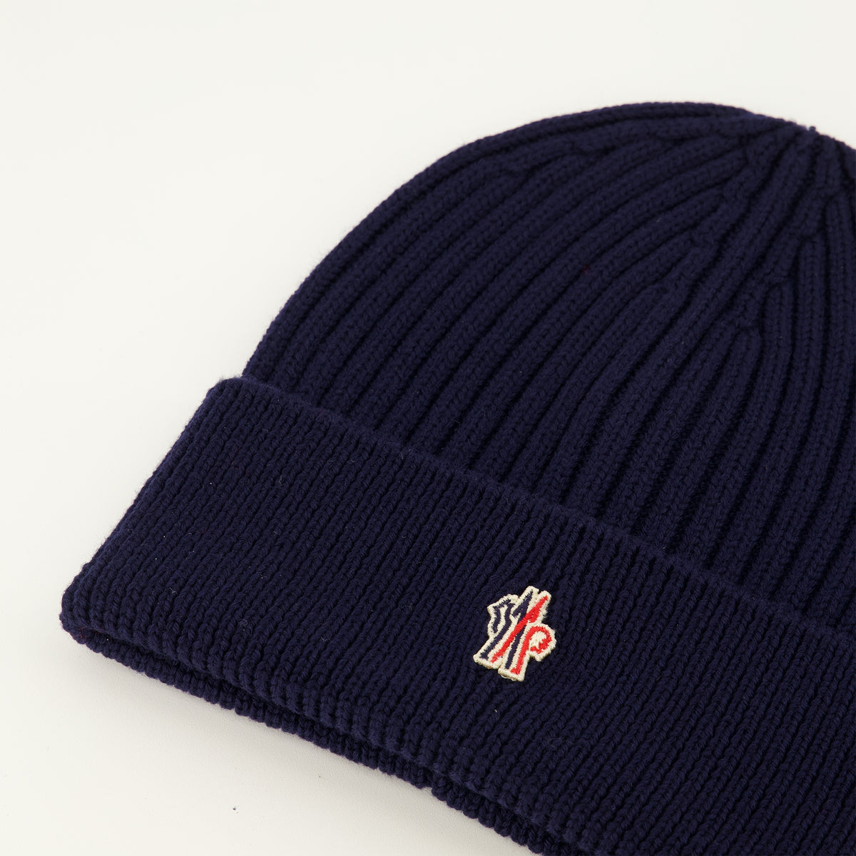 Chapeaux, casquettes et bonnets Bonnet en laine bleu marine Moncler Grenoble Bleu foncé Homme