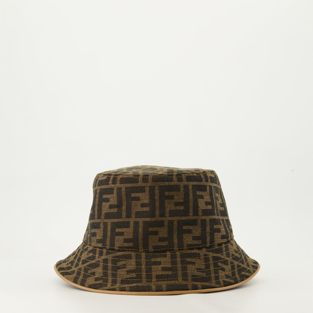 Hats, caps and beanies Bob FF Fendi Brown Femme