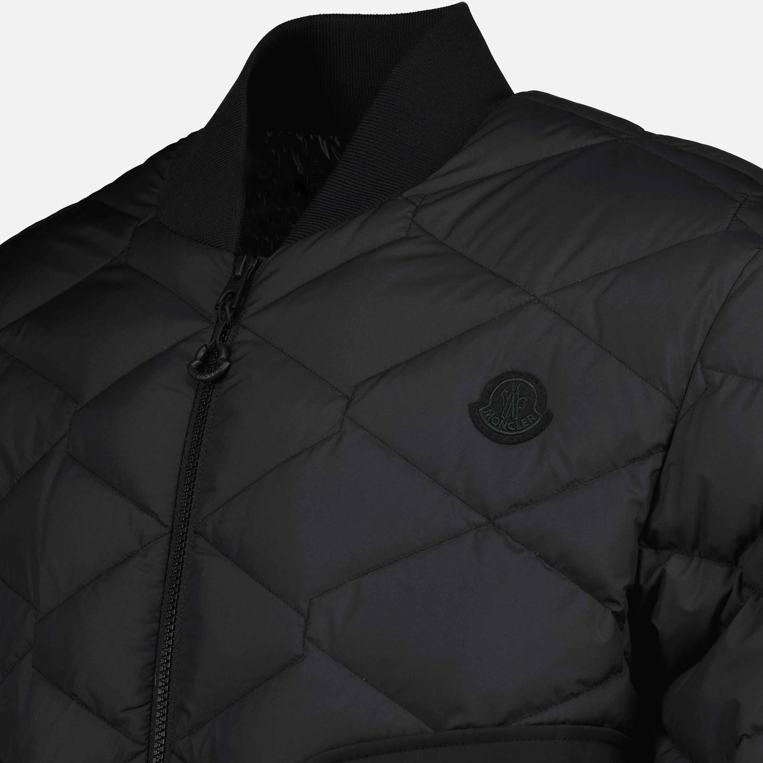 Vestes Lemnos Bomber Moncler Noir Homme