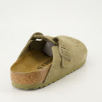 Scarpe aperte Boston Mules Birkenstock Cachi Unisex