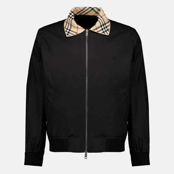 BURBERRY　ジャケット ブラックジップジャケット バーバリー - メンズ – myCompañero