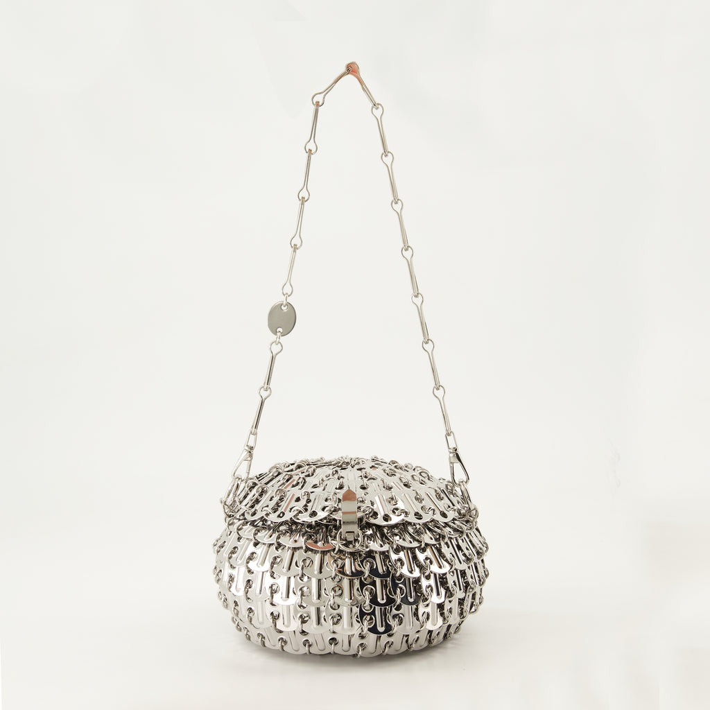 Sacs à main et épaule Sac Iconic 1969 Sphere Rabanne Argenté Femme