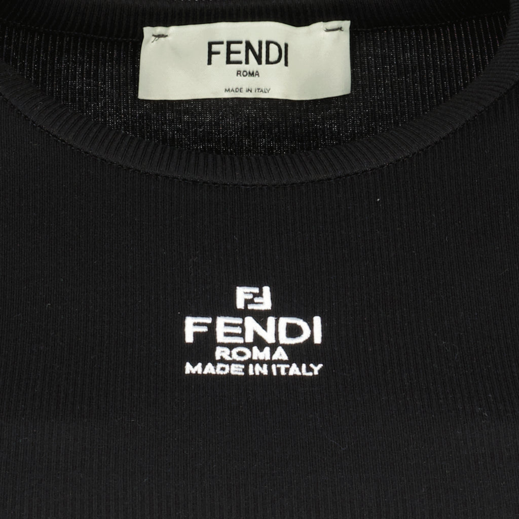 Image de l'article Haut court Fendi Roma noir de la marque Fendi pour Femme - Saison Printemps-Été 2026 - Vue détaillée_1