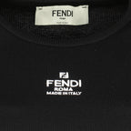 Bild des Fendi Roma schwarzen Crop Tops der Marke Fendi für Damen - Frühjahr-Sommer 2026 - Detaillierte Ansicht_1