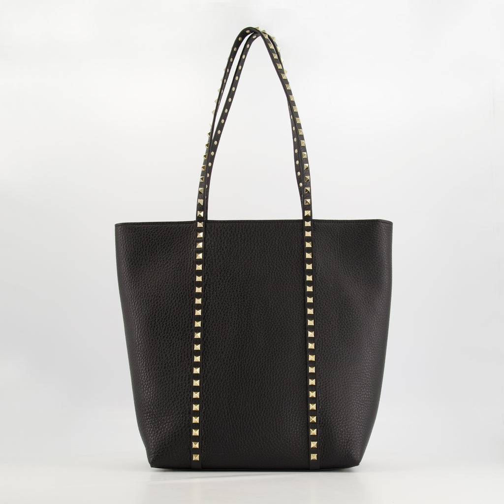 Tote bags Rockstud Tote Bag Valentino Garavani Black Femme