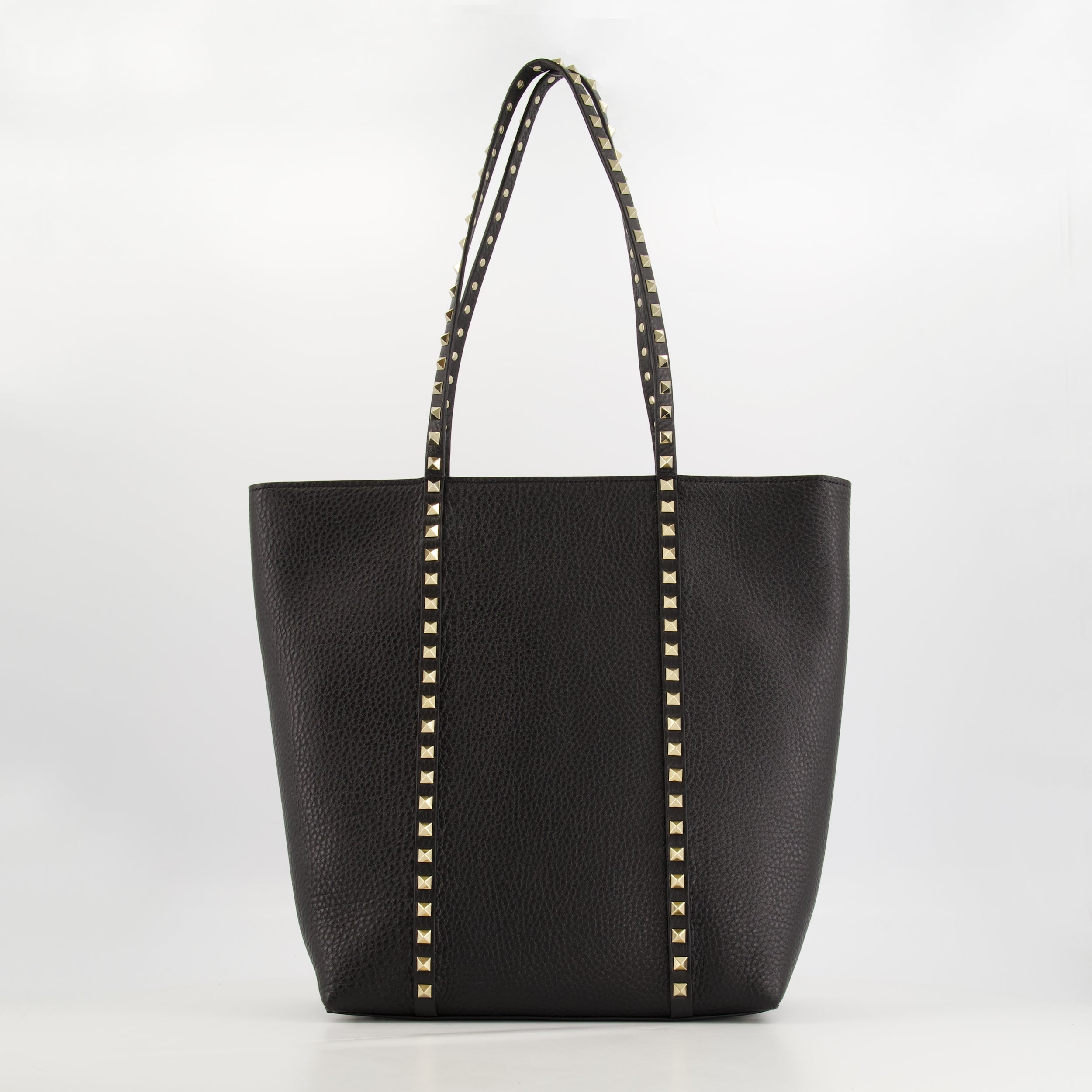 Tote bags Rockstud Tote Bag Valentino Garavani Black Femme