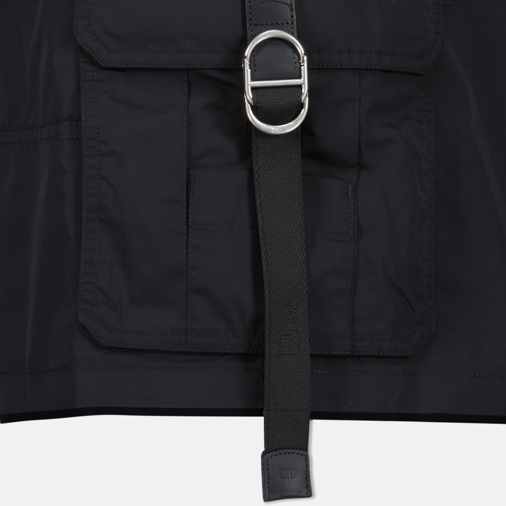 Shorts Calções Cargo Pretos Dior Noir Homme