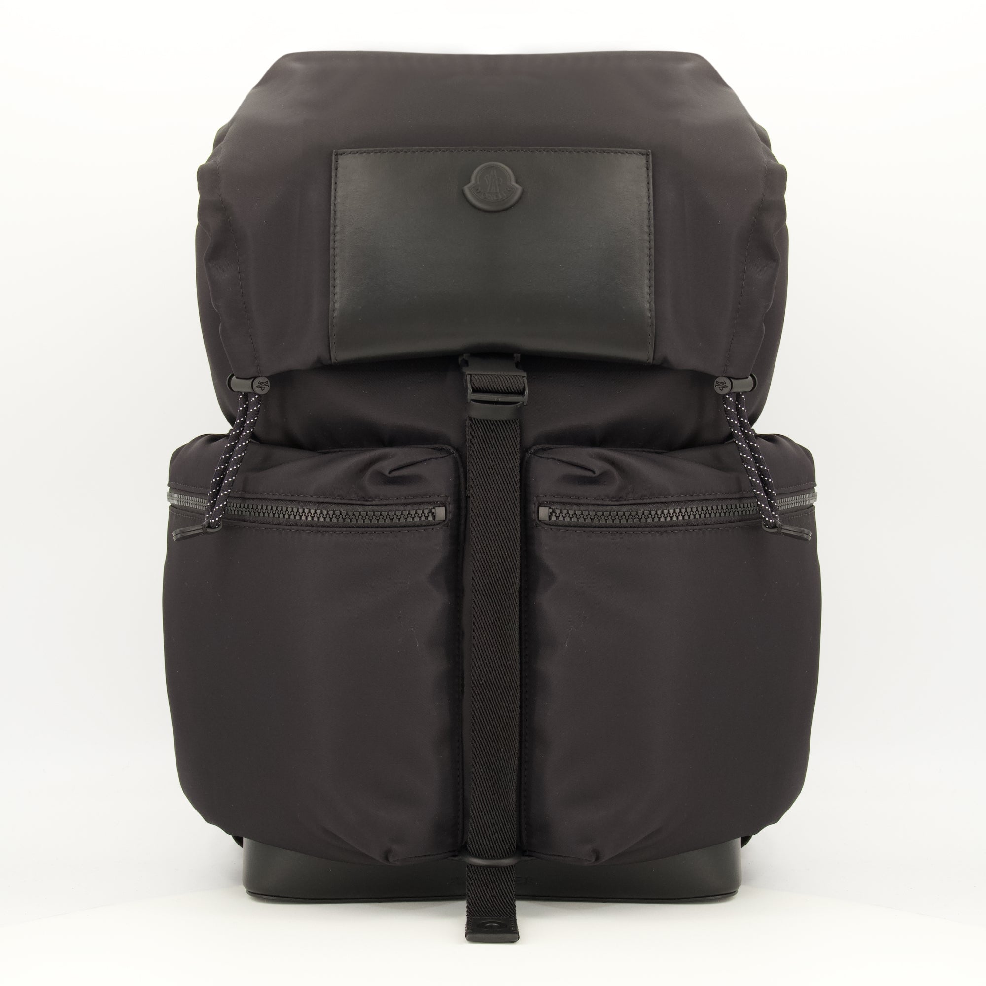 Sacs à dos Mochila Kenton en Drill Negro Moncler Noir Homme
