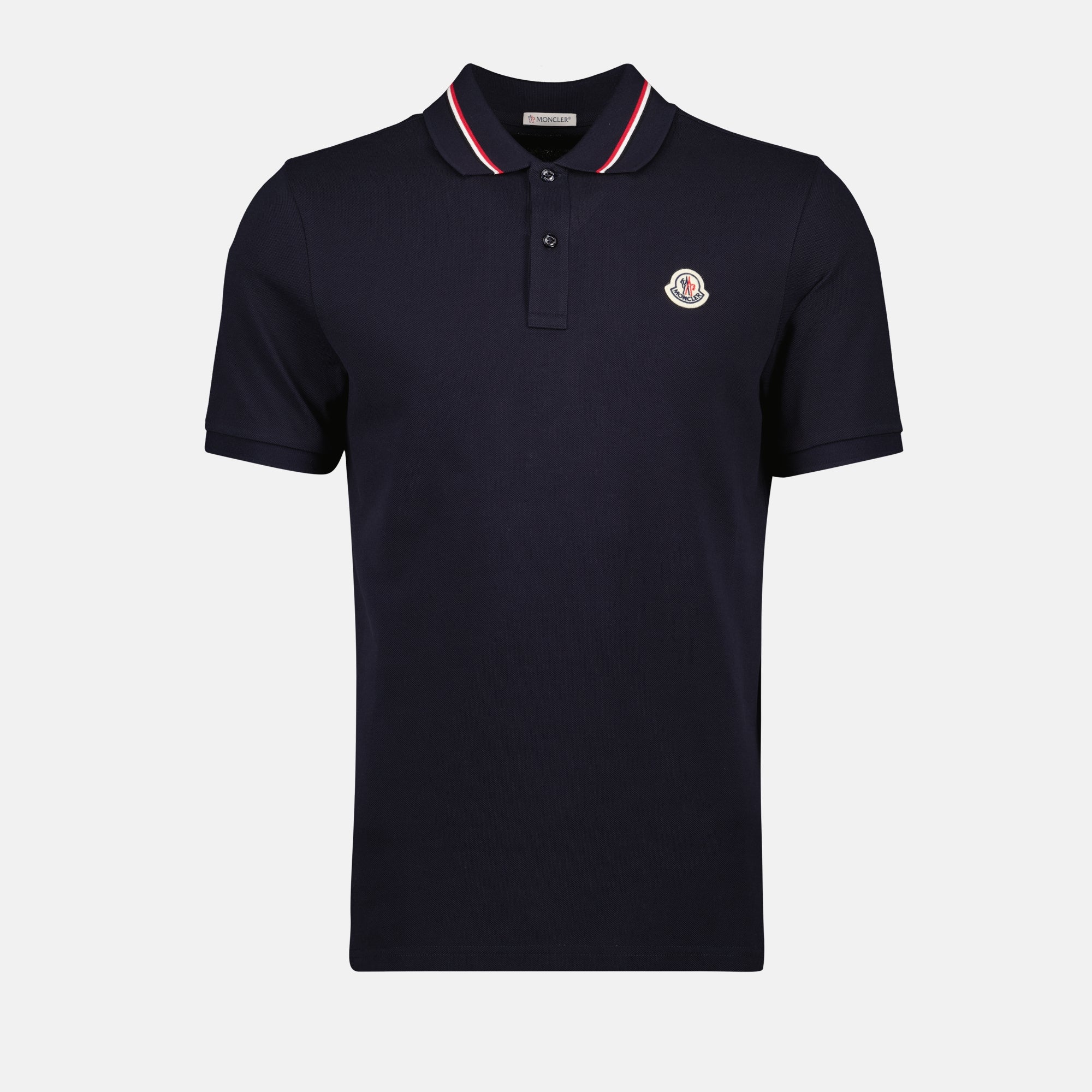 Polo shirts Polo à logo Moncler Dark blue Homme