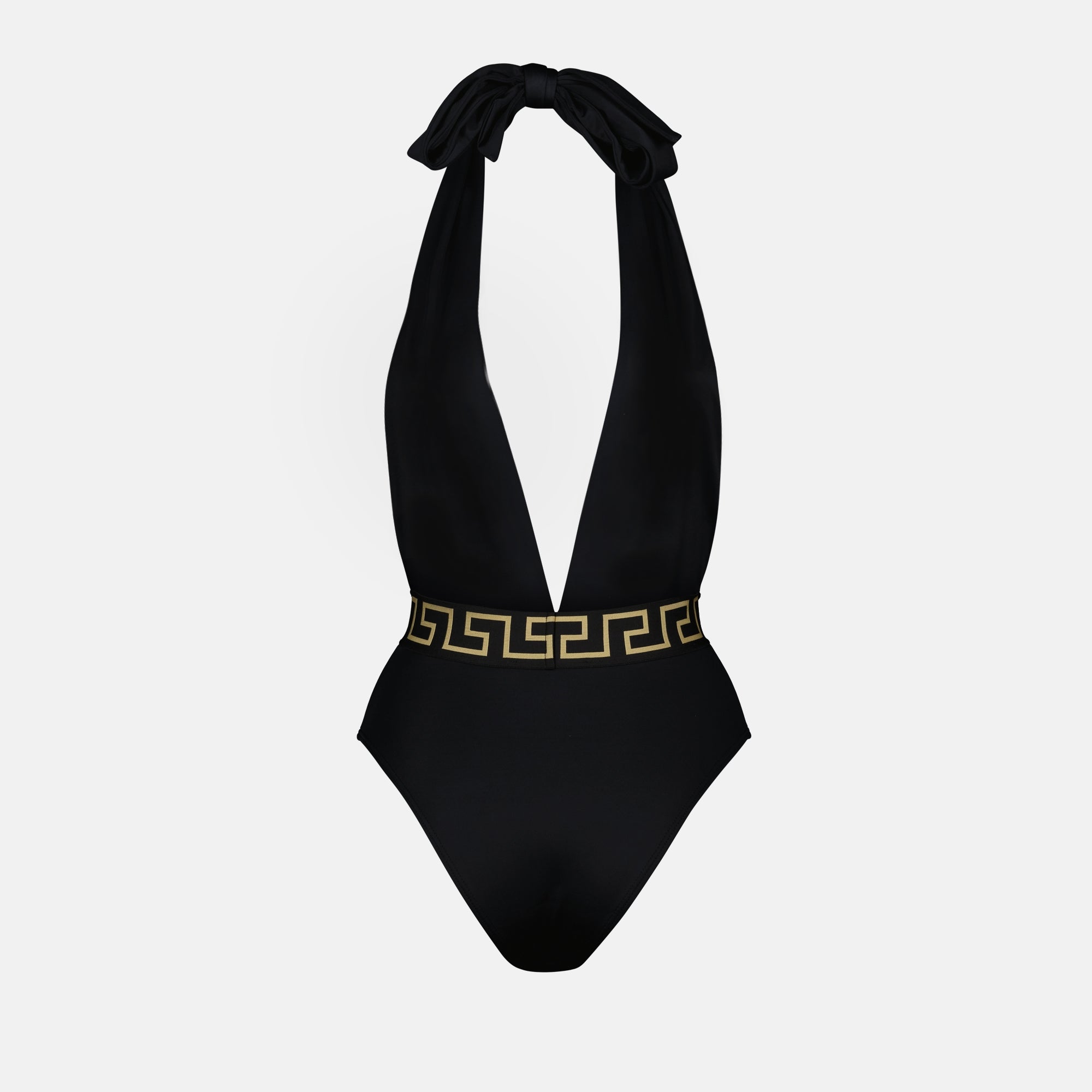 Strandmode Maillot de bain Greca Versace Schwarz Femme