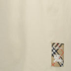 T-shirts T-shirt Cavalier Burberry Beige Homme